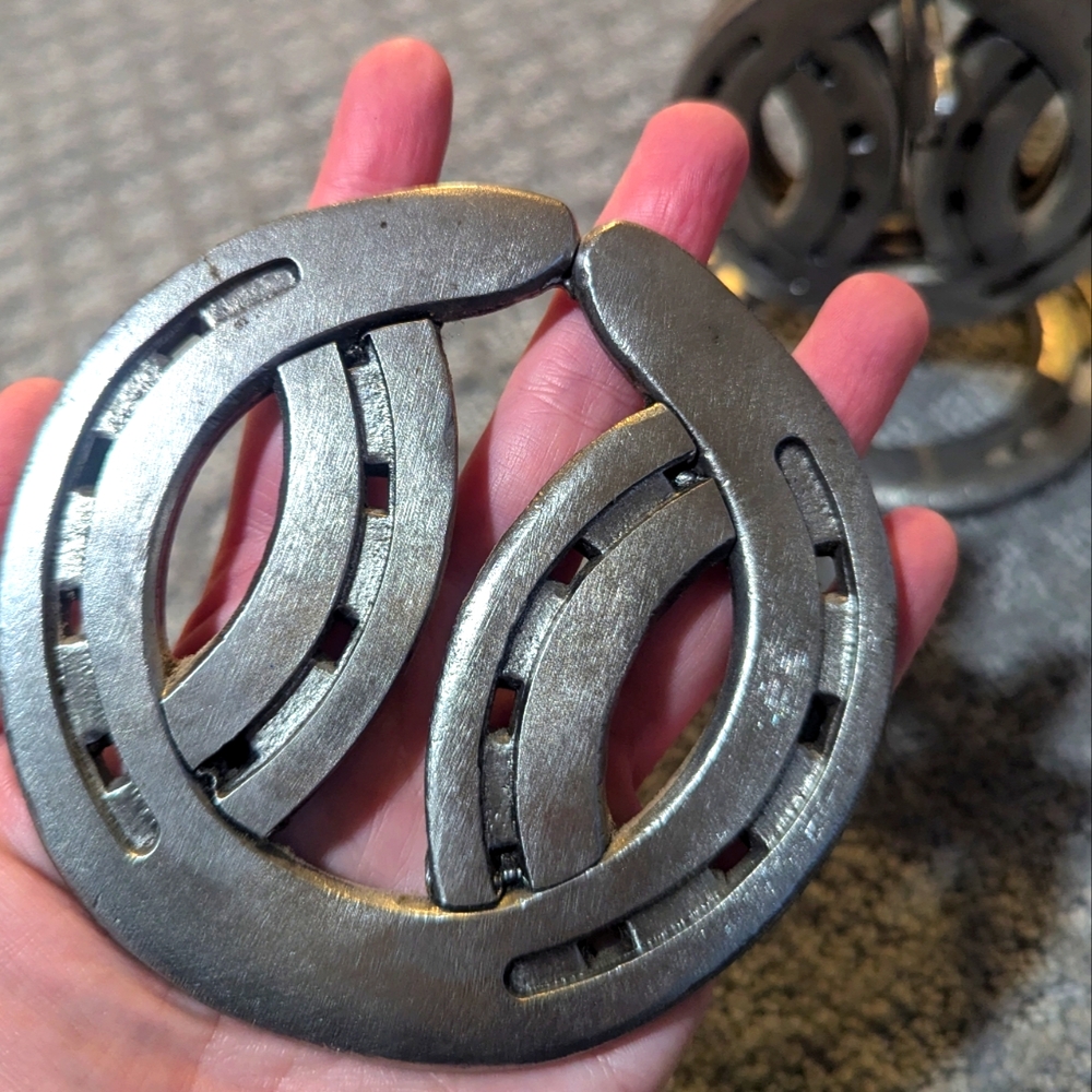 Horse Shoe Coasters X 4